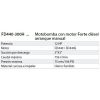 MOTOBOMBA MOTOR DIESEL 12HP ARRANAQUE MANUAL BOMBA 3" X 3" -  Motobombas