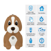 Nebulizador nube 1000 figura perrito -  Equipos Médicos Veterinarios