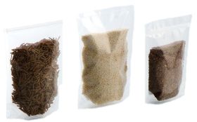Bolsa Flex Up Transparente Zipper -  Empaques Flexibles