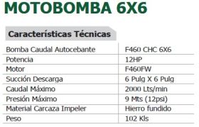 Motobomba Autocebante Motor Diesel -  Motobombas