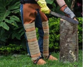 Canilleras Pierneras Guadañador Motosierrista en  Agrofertas®