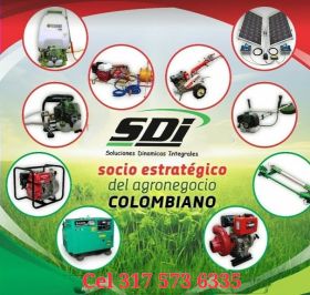 MOTOBOMBA MOTOR DIESEL 12HP ARRANAQUE MANUAL BOMBA 3" X 3" -  Motobombas
