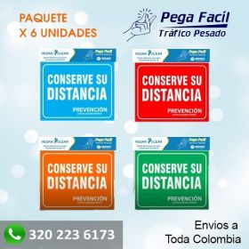Señal de Distanciamiento -  Elementos de Protección