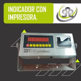 Indicador de Pesaje con Impresora -  Basculas Ganaderas y brete