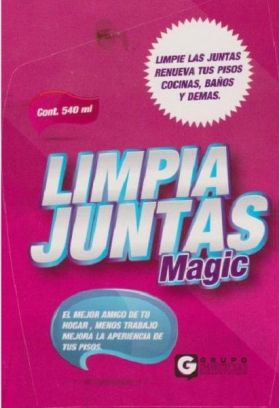 Limpia juntas Magic -  Limpieza y Desinfección